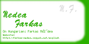 medea farkas business card